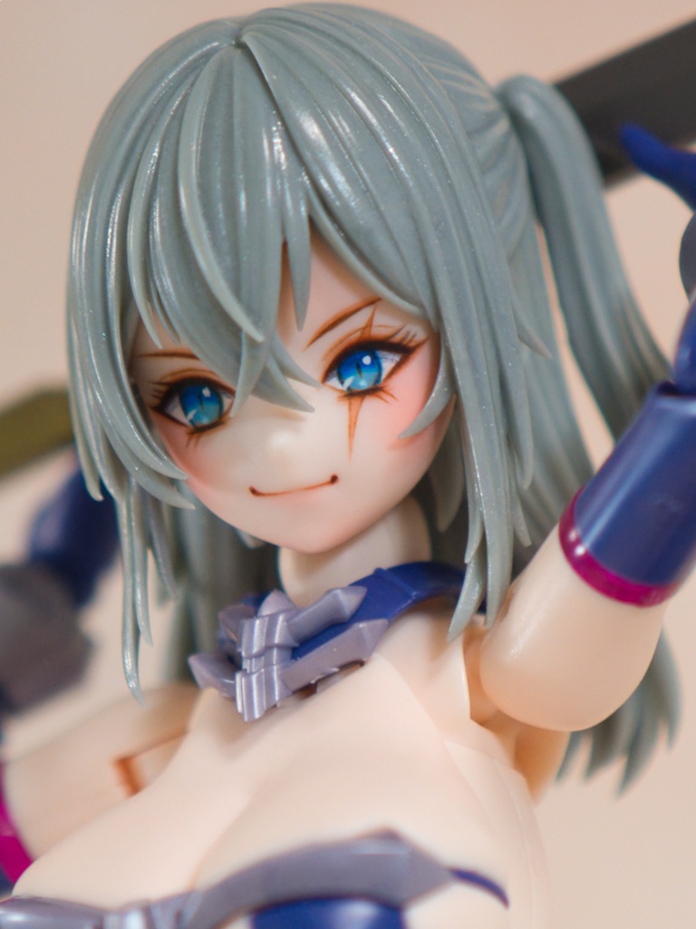 メガミデバイス 皇巫C肌（ツクヨミ）』スカーフェイス (C肌)カスタム フェイスパーツ