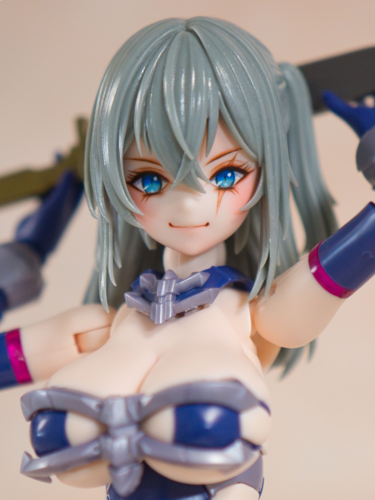 メガミデバイス 皇巫C肌(ツクヨミ)』スカーフェイス (C肌)カスタム フェイスパーツ