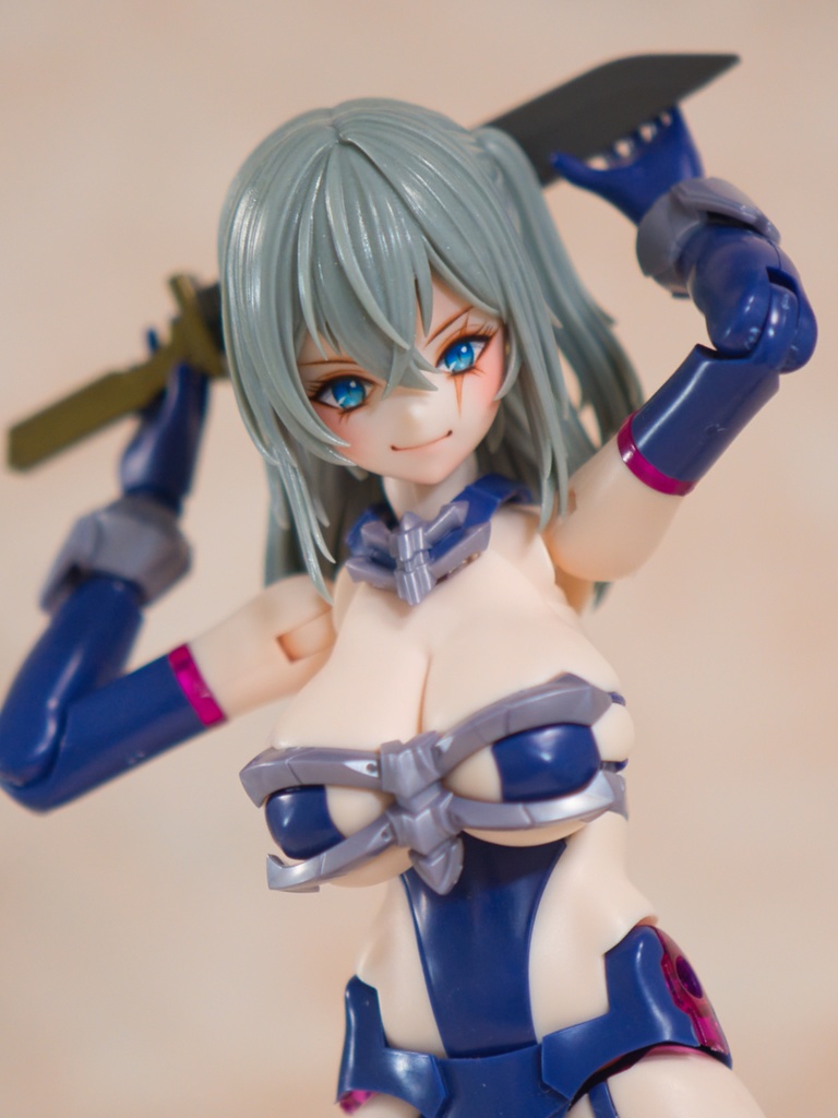 メガミデバイス 皇巫C肌(ツクヨミ)』スカーフェイス (C肌)カスタム フェイスパーツ