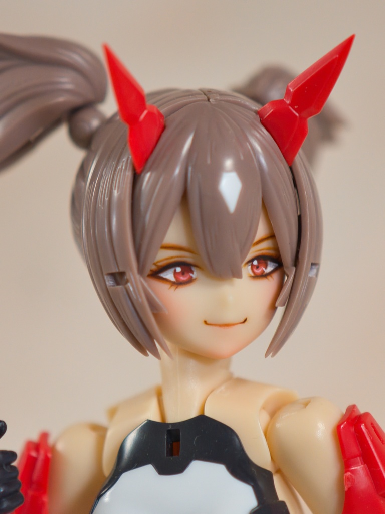 メガミデバイス 皇巫』 不敵な笑顔 (A肌)カスタム フェイスパーツ