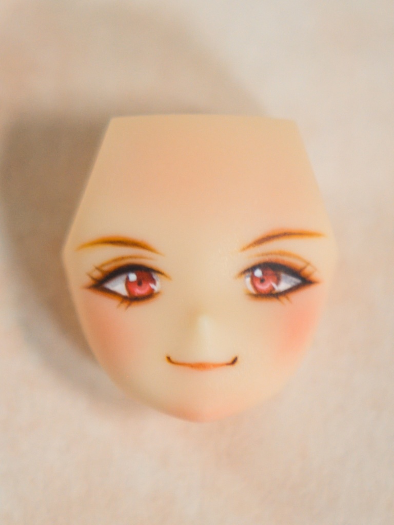 メガミデバイス 皇巫』 不敵な笑顔 (A肌)カスタム フェイスパーツ