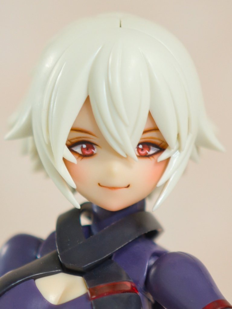 メガミデバイス 皇巫』 不敵な笑顔 (A肌)カスタム フェイスパーツ