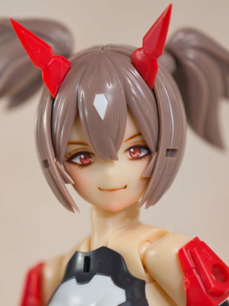 メガミデバイス 皇巫』 不敵な笑顔 (A肌)カスタム フェイスパーツ