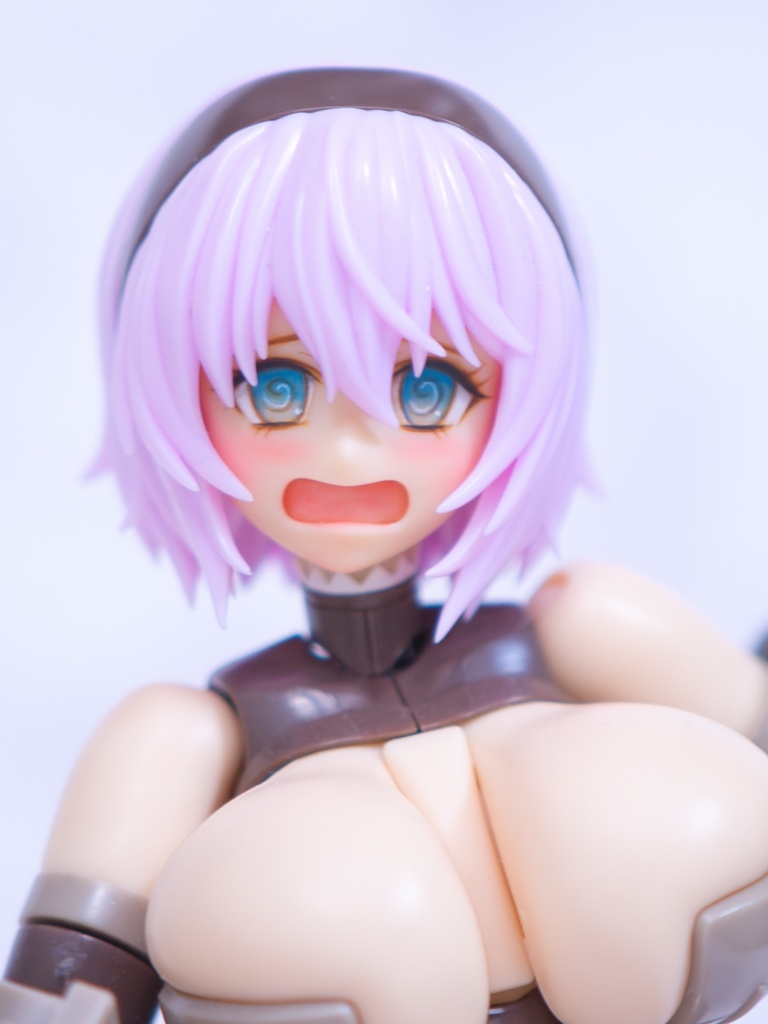 FAガールフェイス(ぐるぐる目)・轟雷お誕生日セット付属 (他フレームアームズ・ガールシリーズにも対応)