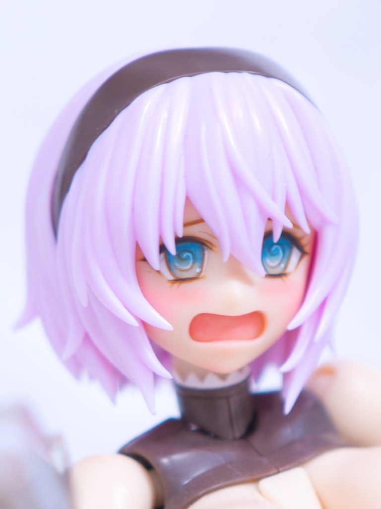 FAガールフェイス(ぐるぐる目)・轟雷お誕生日セット付属 (他フレームアームズ・ガールシリーズにも対応)