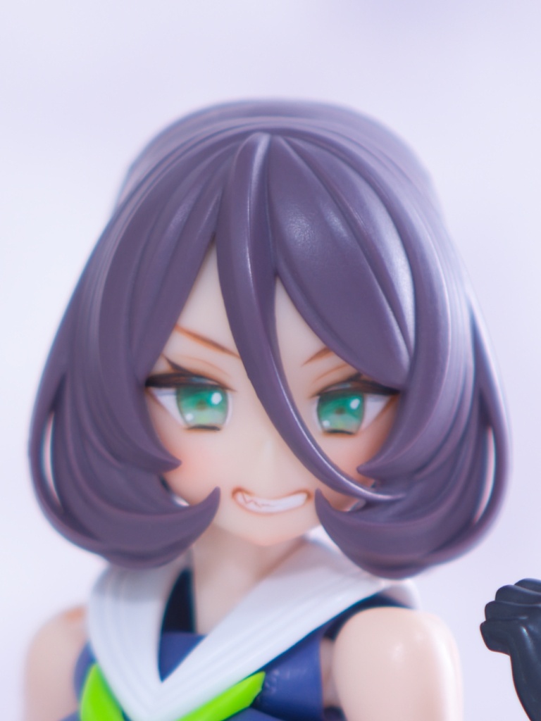 BUSTER DOLL にしし リペイント カスタム フェイスパーツ/ガンナー/ナイト/タンク/パラディン PUNIMOFU他対応