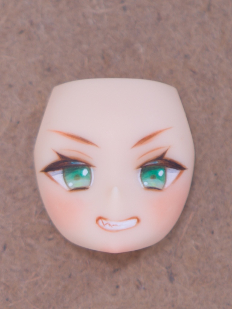 BUSTER DOLL にしし リペイント カスタム フェイスパーツ/ガンナー/ナイト/タンク/パラディン PUNIMOFU他対応