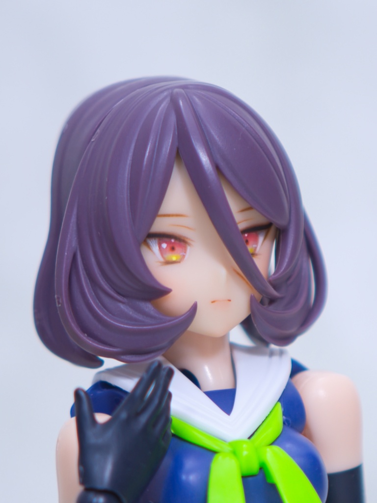 BUSTER DOLL スカーフェイスし リペイント カスタム フェイスパーツ/ガンナー/ナイト/タンク/パラディン PUNIMOFU他対応
