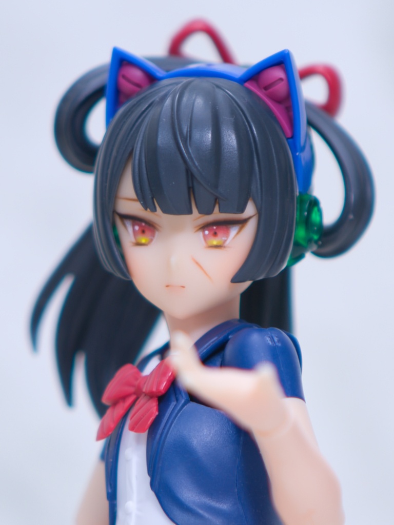 BUSTER DOLL スカーフェイスし リペイント カスタム フェイスパーツ/ガンナー/ナイト/タンク/パラディン PUNIMOFU他対応