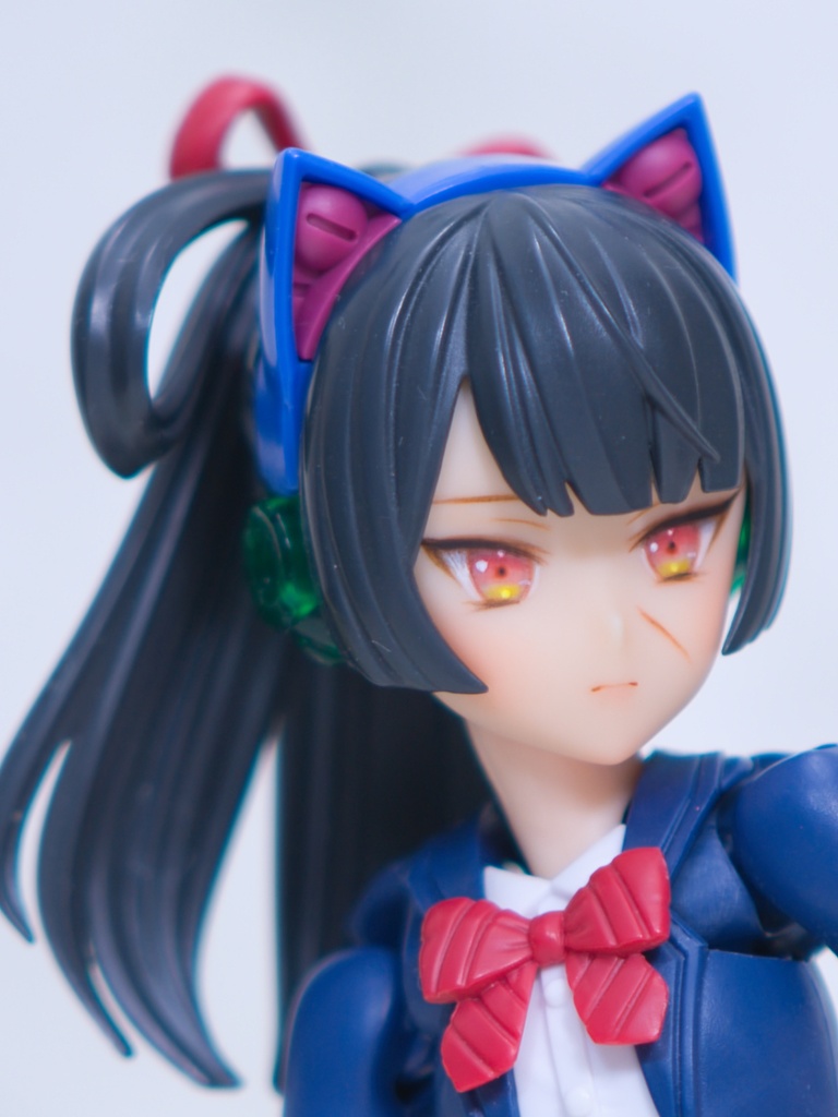 BUSTER DOLL スカーフェイスし リペイント カスタム フェイスパーツ/ガンナー/ナイト/タンク/パラディン PUNIMOFU他対応