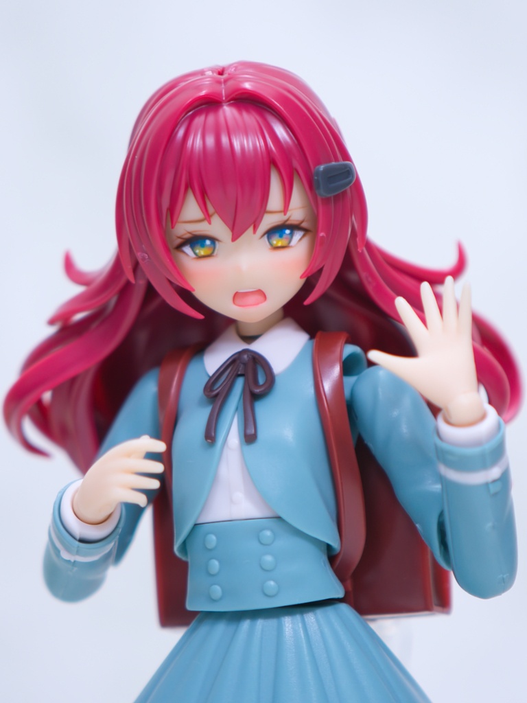 小石川エマ 冬服 リペイント カスタム フェイスパーツ 他・創彩少女庭園のＡ肌にも対応