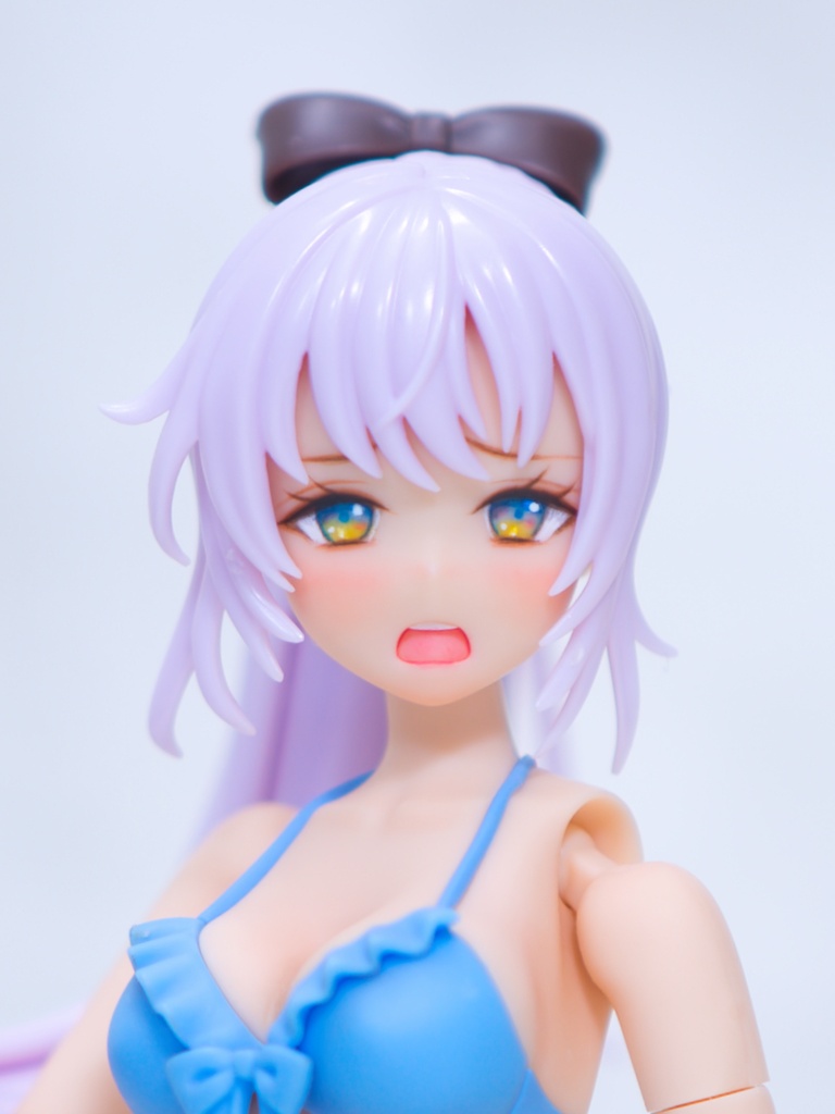 小石川エマ 冬服 リペイント カスタム フェイスパーツ 他・創彩少女庭園のA肌にも対応