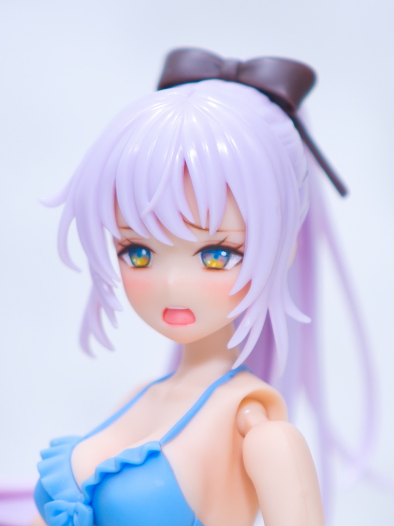 小石川エマ 冬服 リペイント カスタム フェイスパーツ 他・創彩少女庭園のA肌にも対応