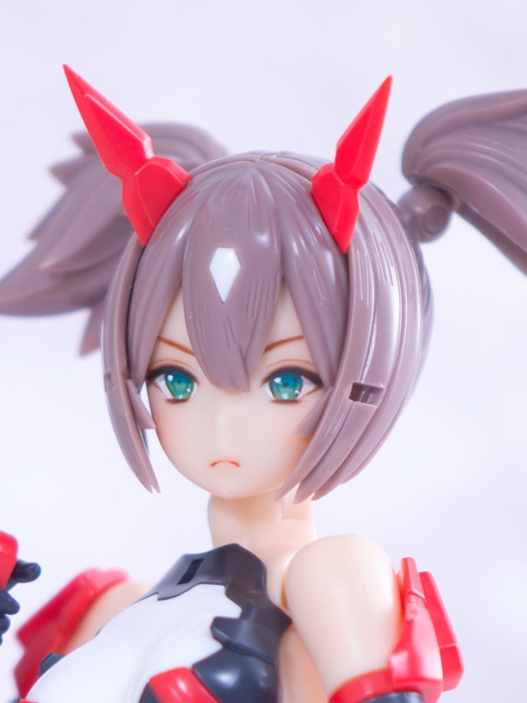 皇巫 (A肌)カスタム フェイスパーツ リペイント、スサノヲ・アマテラス・忍者・弓兵等に対応