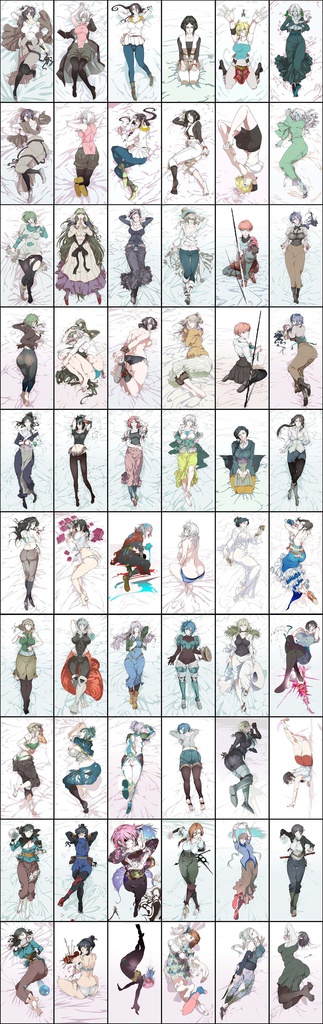 【企画キャラで“抱き枕”】①⇆⑤ Service Pack