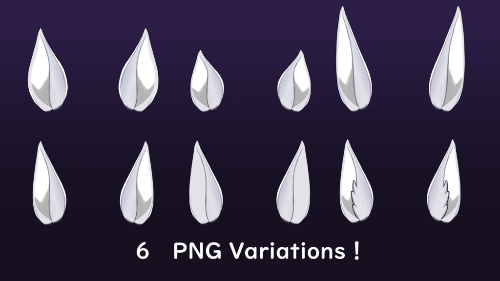 VTS Live2Dアイテム - Uma Horse Ears - Live2D Asset