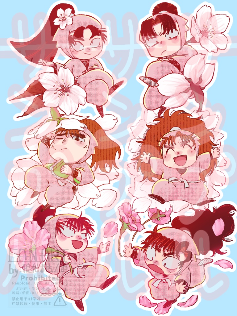 〜春の嵐〜桜の妖精シール