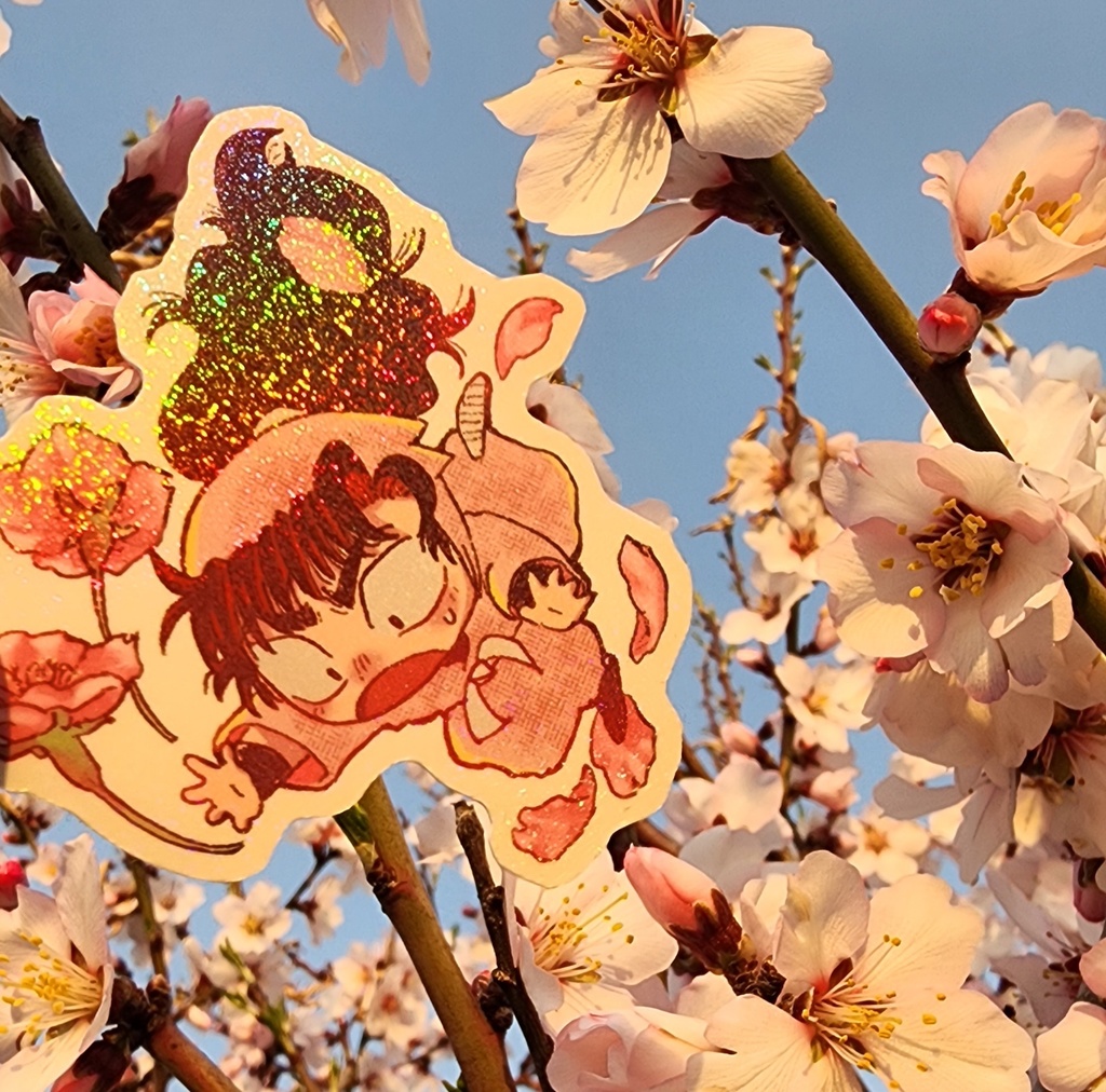 〜春の嵐〜桜の妖精シール