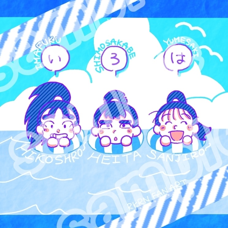 スクエアステッカー