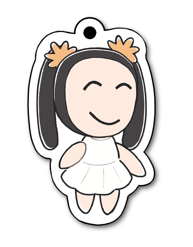 本人 アクリルキーホルダー