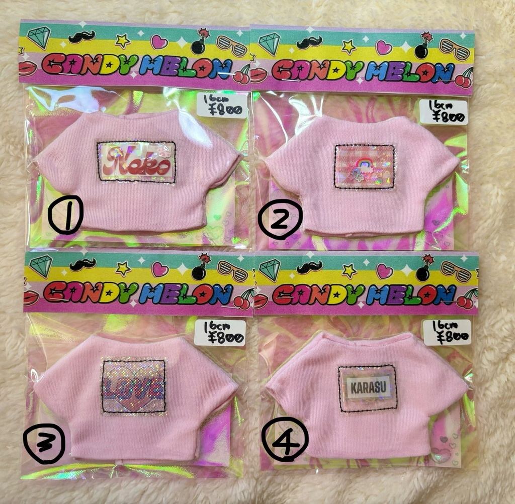 16cmサイズTシャツ