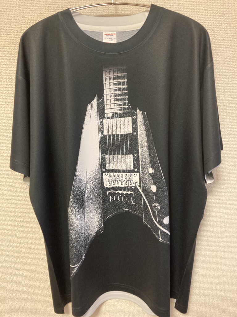 メタルギターTシャツ