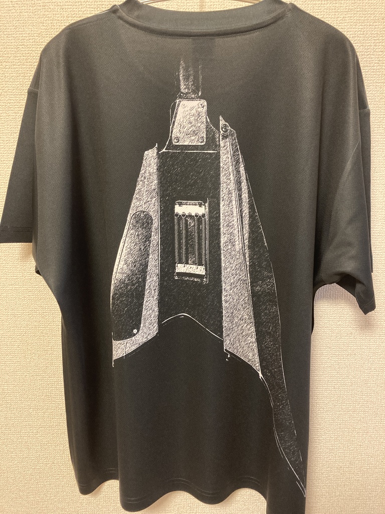 メタルギターTシャツ