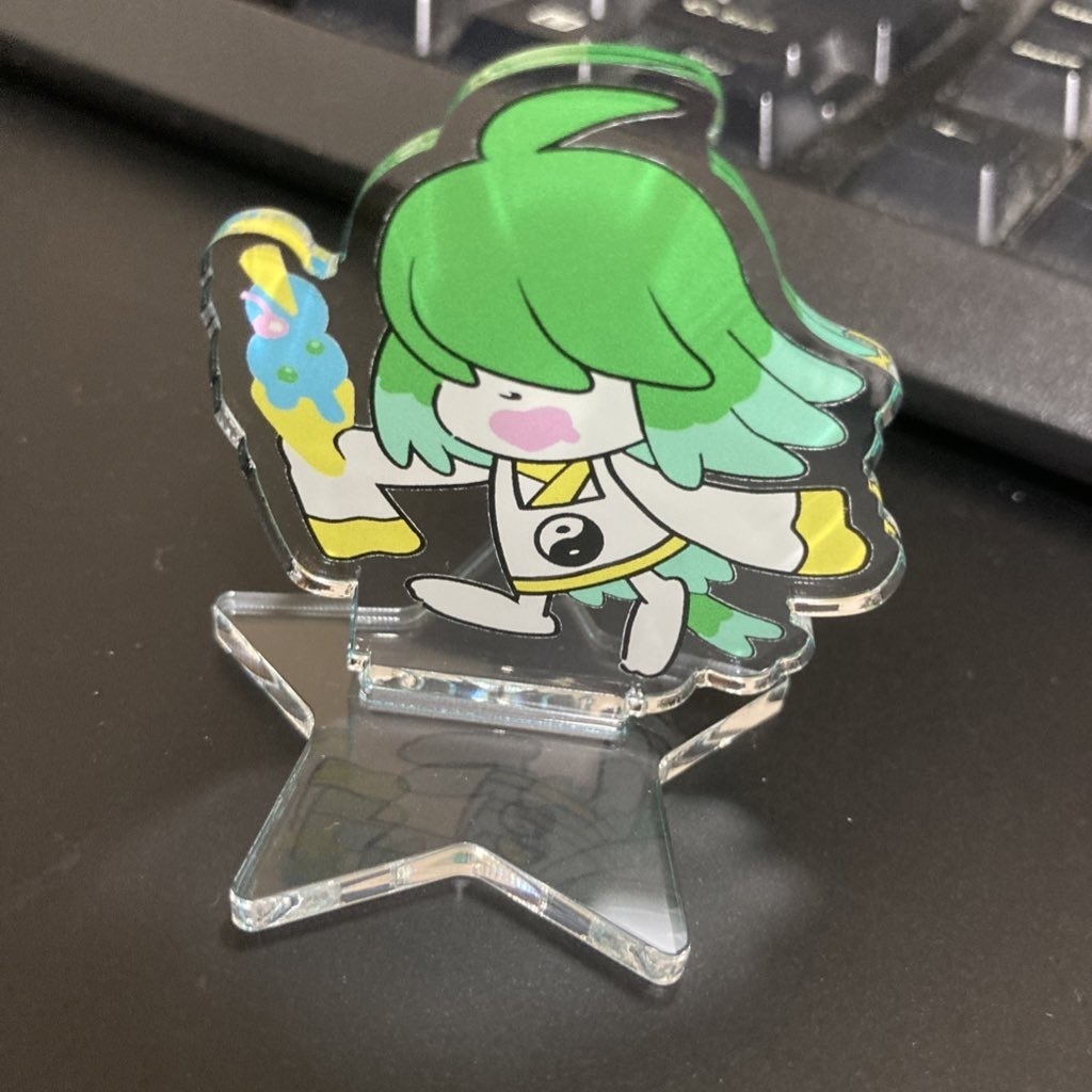 （ふたば学園祭17）こんとんさんアクリルスタンド