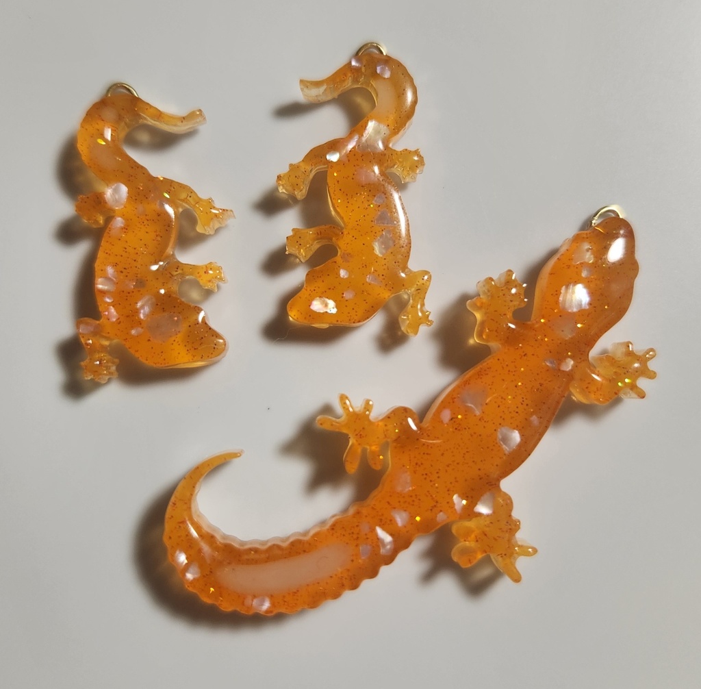 【タンジェリン(レッドデビル)】レオパアクセサリー/ピアス他