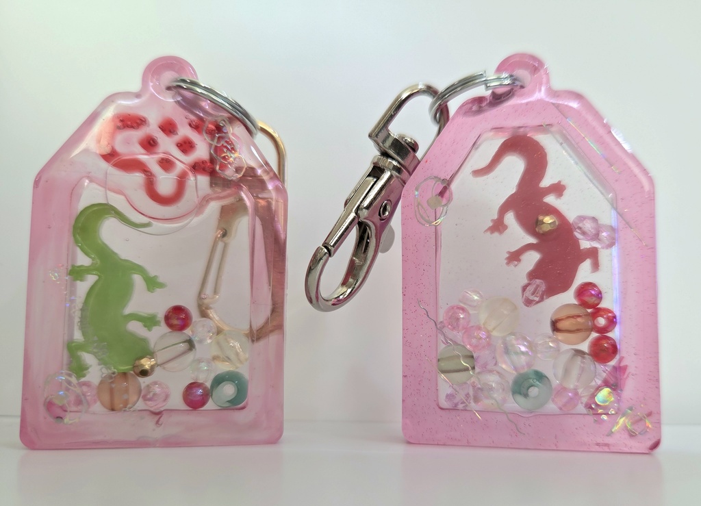 【春限定】レオパ守り~サクラ咲ク~