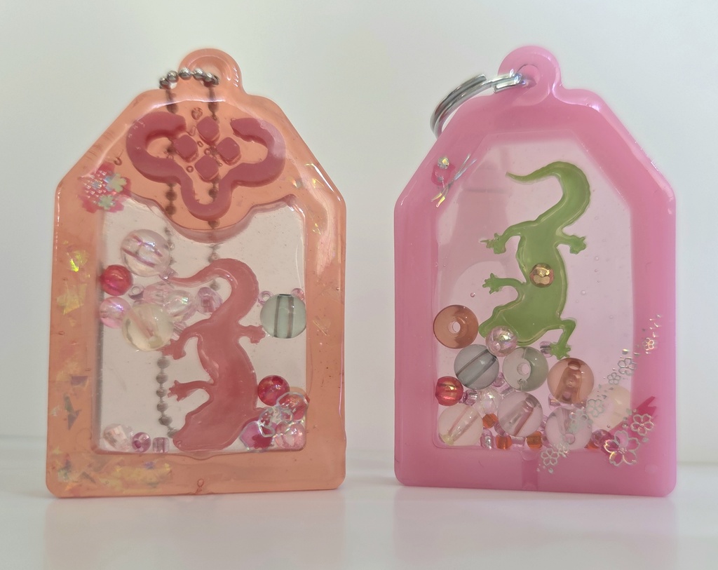 【春限定】レオパ守り~サクラ咲ク~