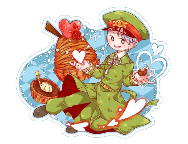 災藤×モンブランとチョコタルト