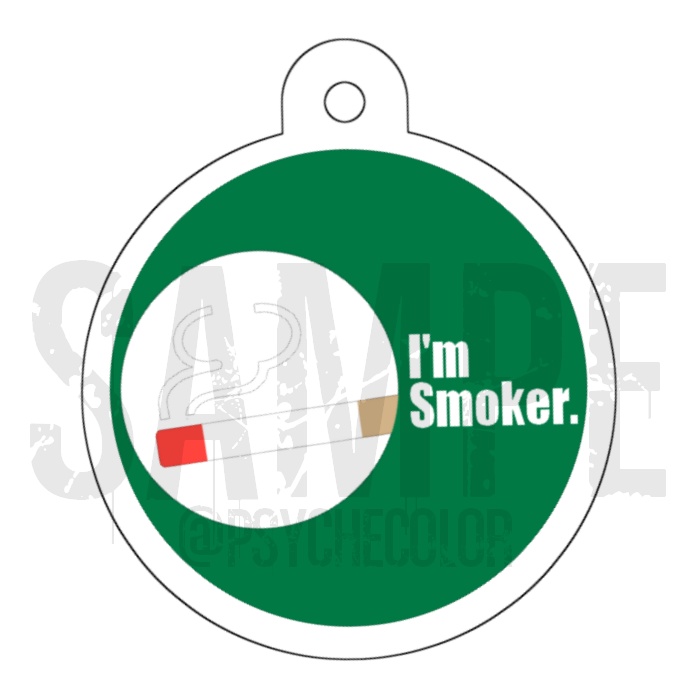 アクリルキーホルダー「I'm Smoker.」