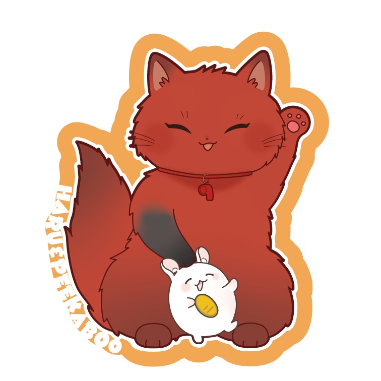 まねきにゃんこアクキー