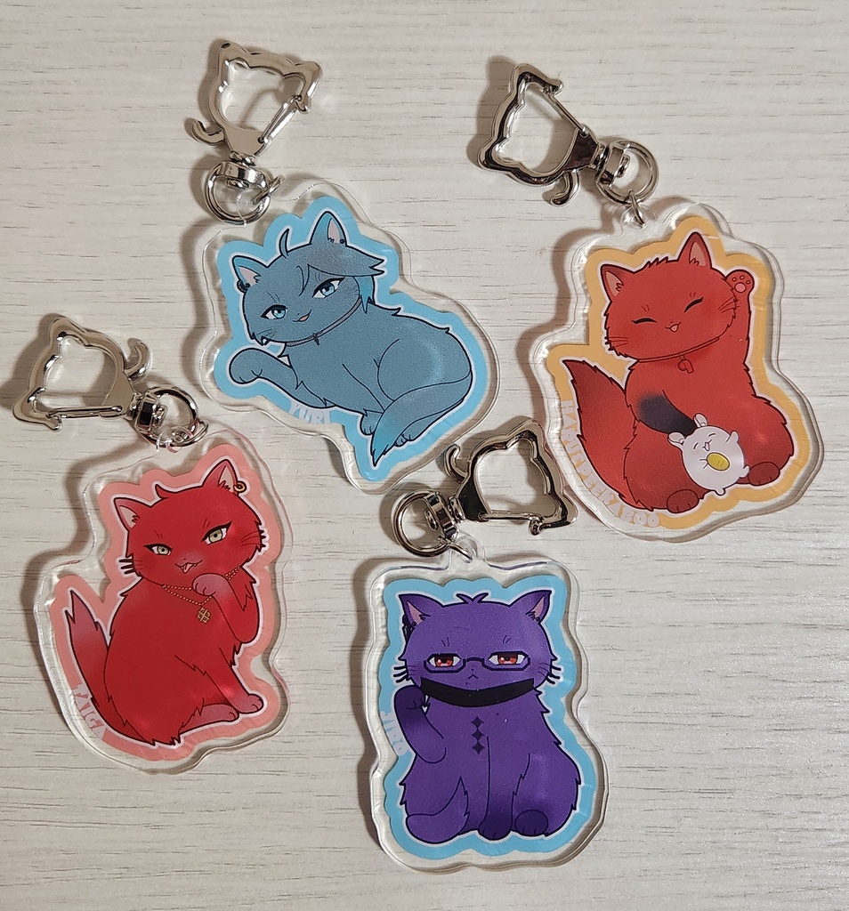 まねきにゃんこアクキー