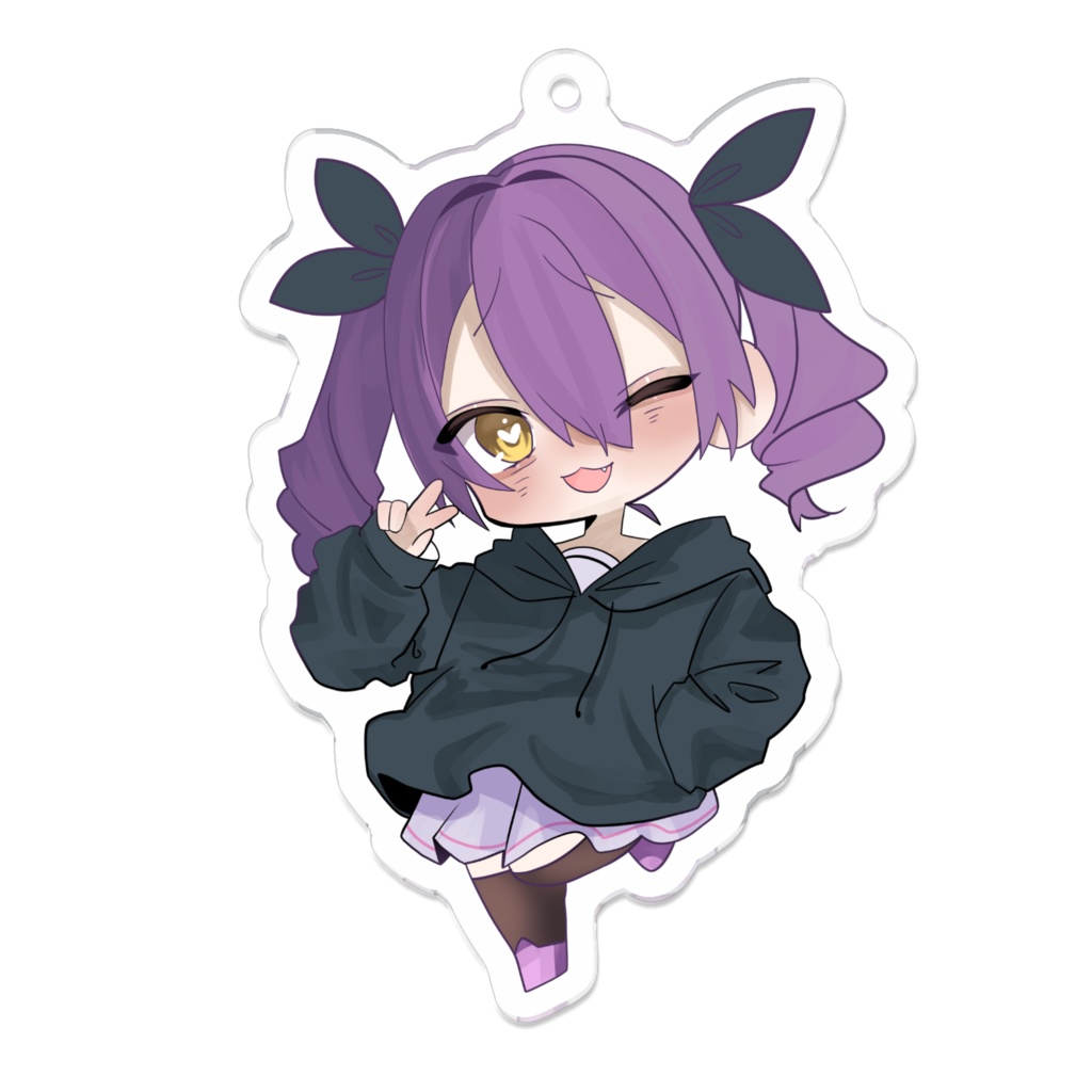 こはくのアクリルキーホルダー!