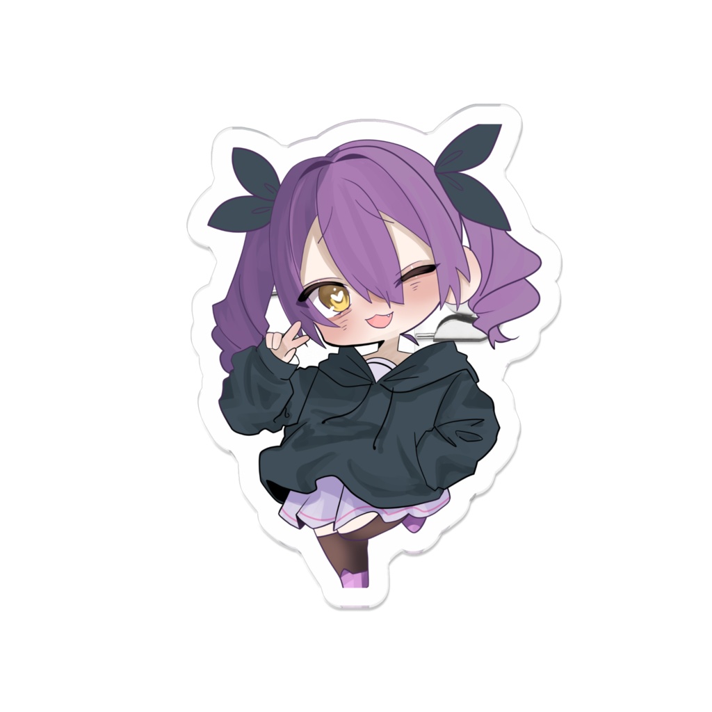 こはくのアクリルバッジ！