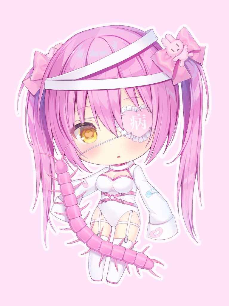 ねこ吸い アクリルキーホルダー