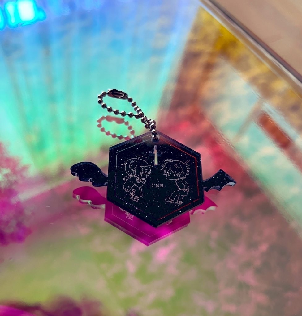 【非公式】ラメアクリルキーホルダー【cnr】