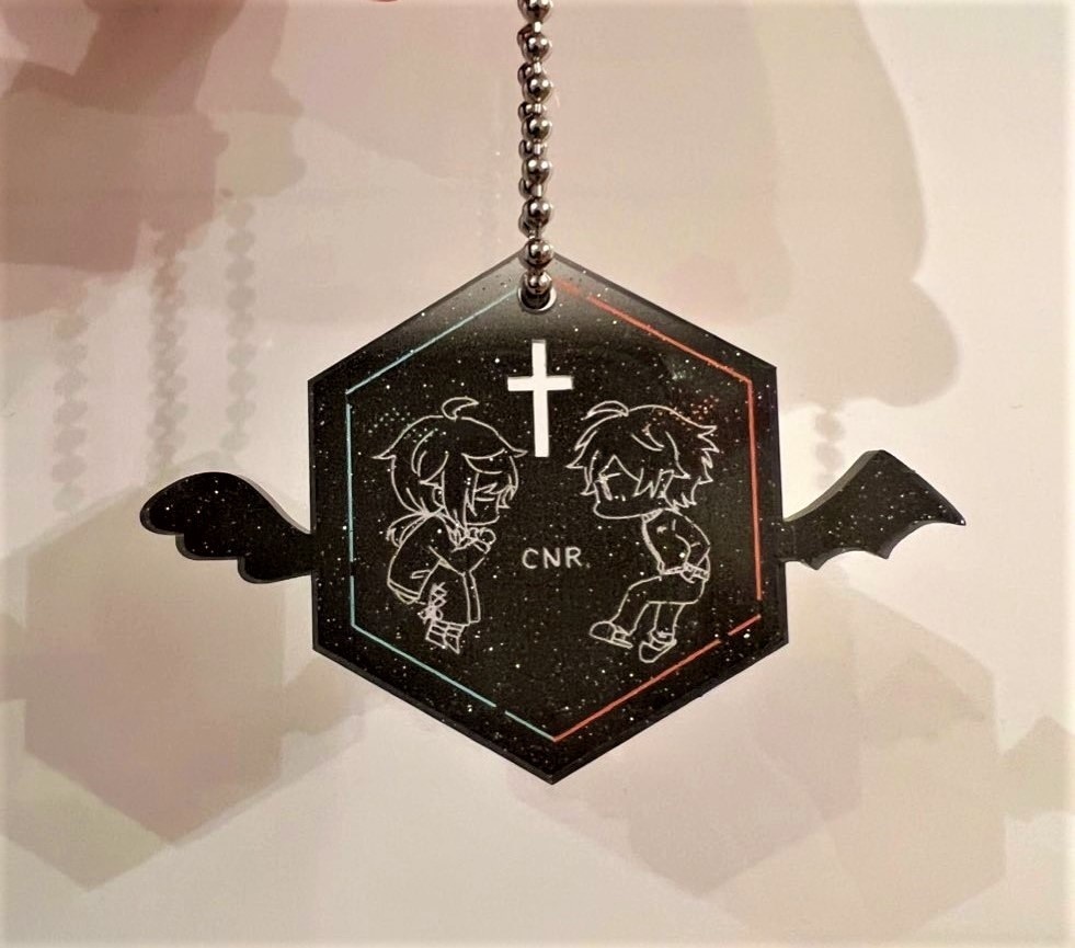 【非公式】ラメアクリルキーホルダー【cnr】