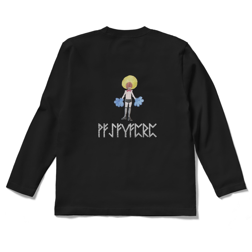 かいだんのおんなのこ【黒長T】