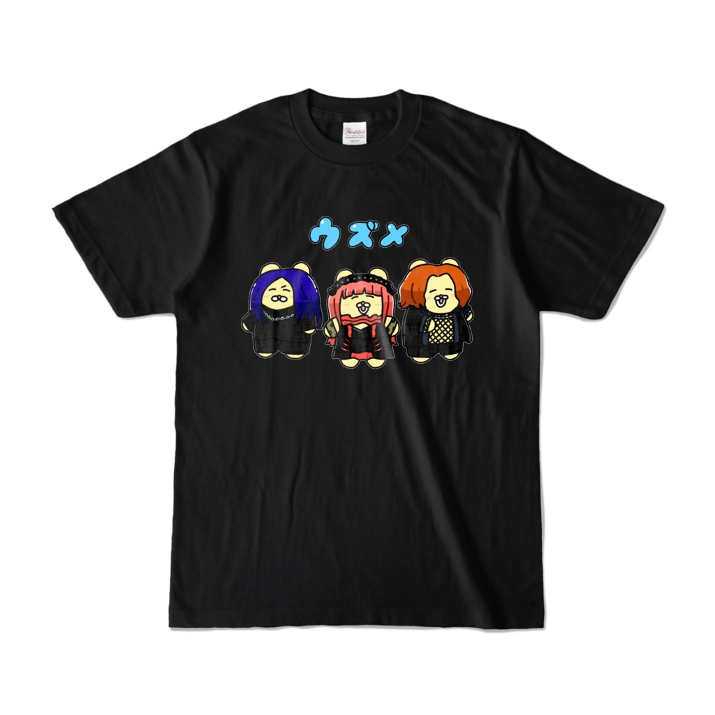 Uz:ME x チャンミー コラボTシャツ ウズメ (ブラック)