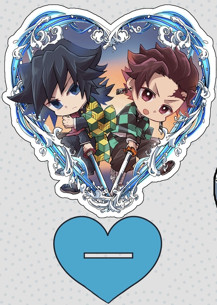 義炭アクリルスタンド