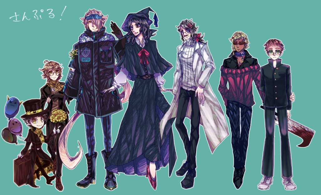 TRPG立ち絵/ゲーム立ち絵コミッション