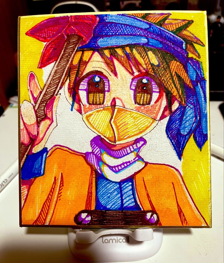 擬カビ色紙【バンワド】