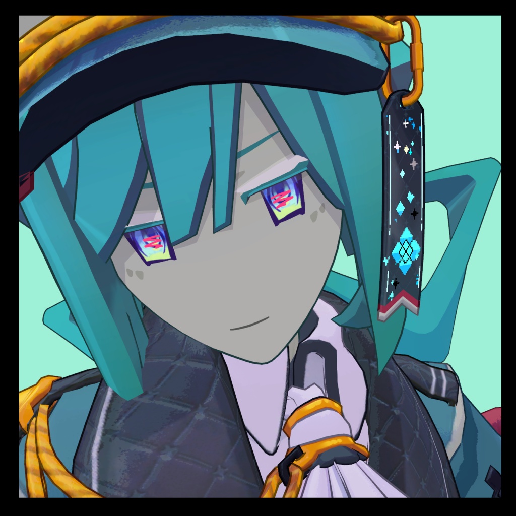 【7アバター対応】絵画Eye【Eye Texture】