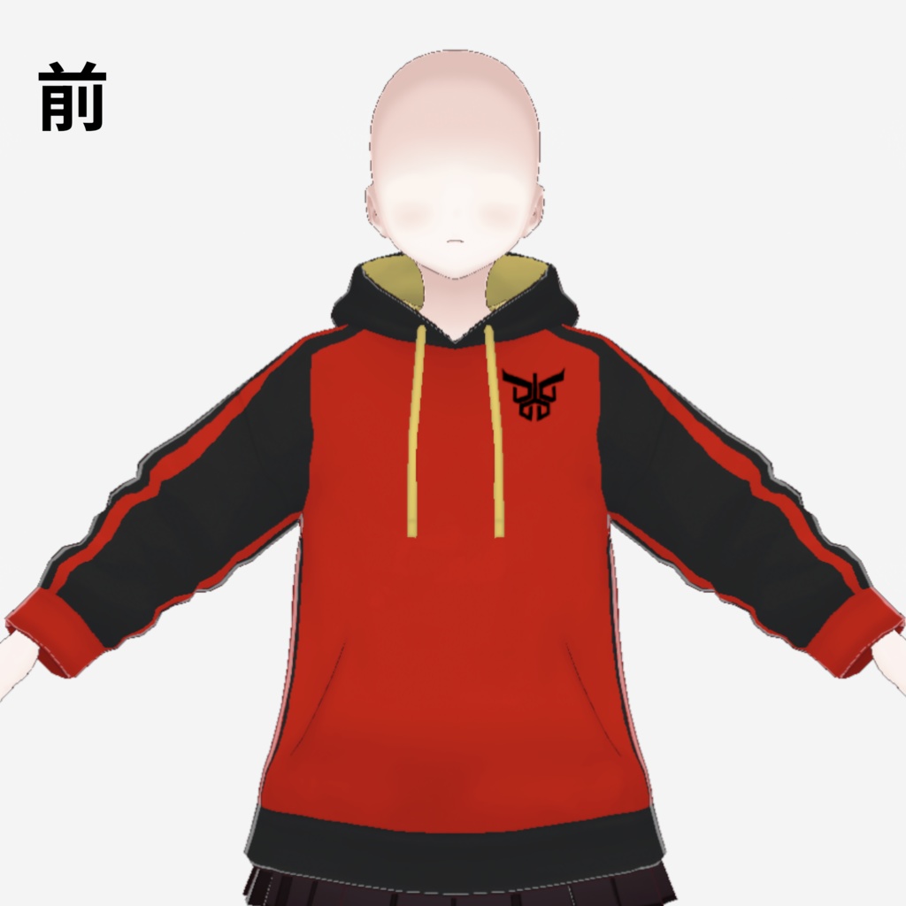 【無料】仮面ライダーパーカーコレクション+VRChat&VRoidStudio専用ポーズ集(4種) verクウガ