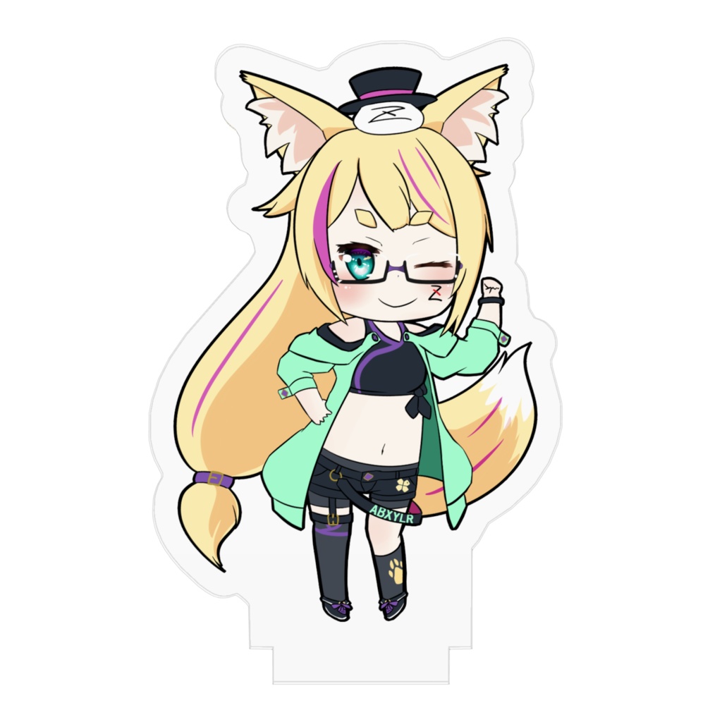 チビしばざきのアクリルフィギュア