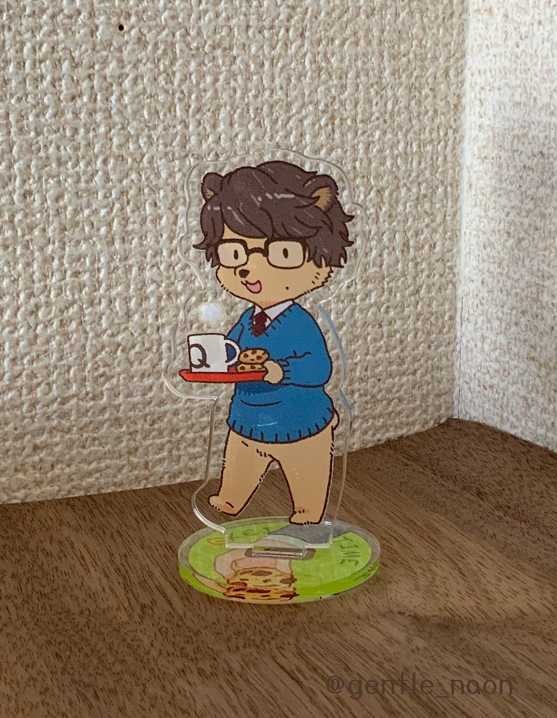 根を詰めて作業してると休憩を促してくれるアクスタ