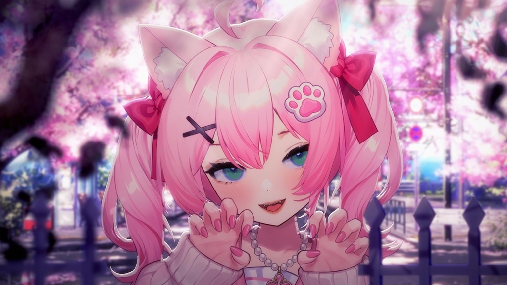 【Live2D】優しい子猫ちゃん♪ Live2Dモデル【VTS対応 】